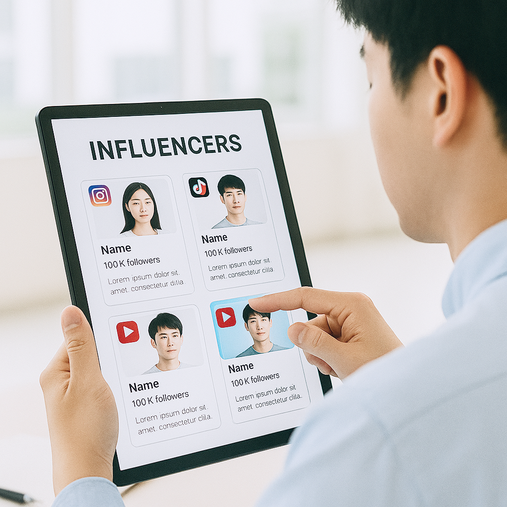 インフルエンサー検索AI