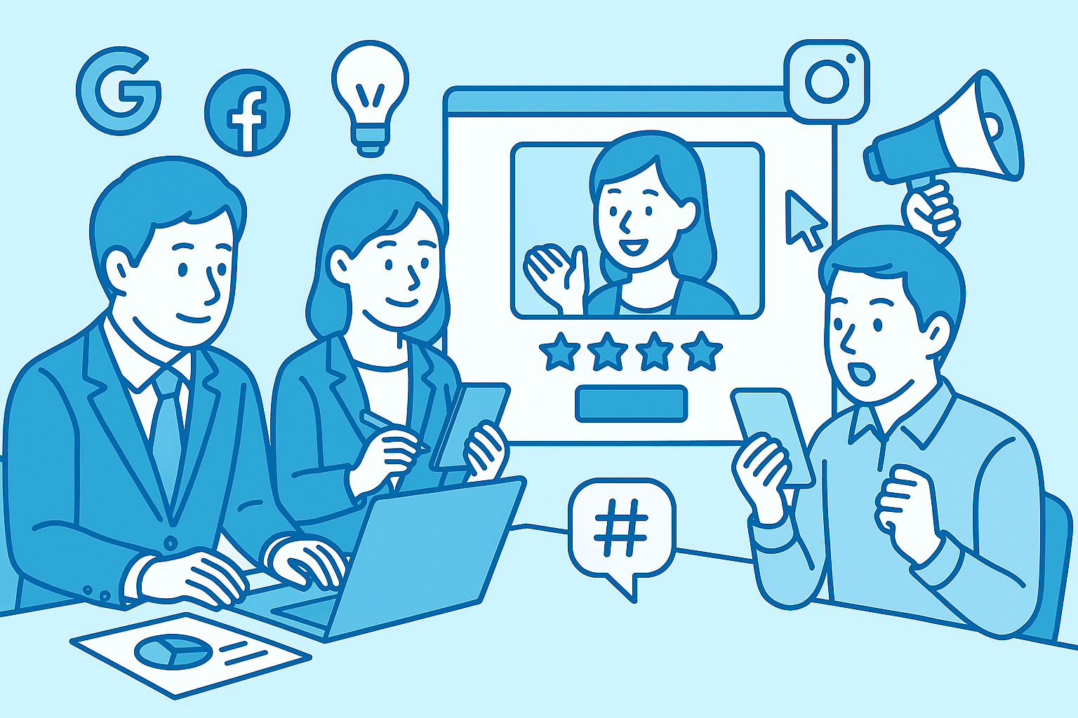 広告クリエイティブのイメージ