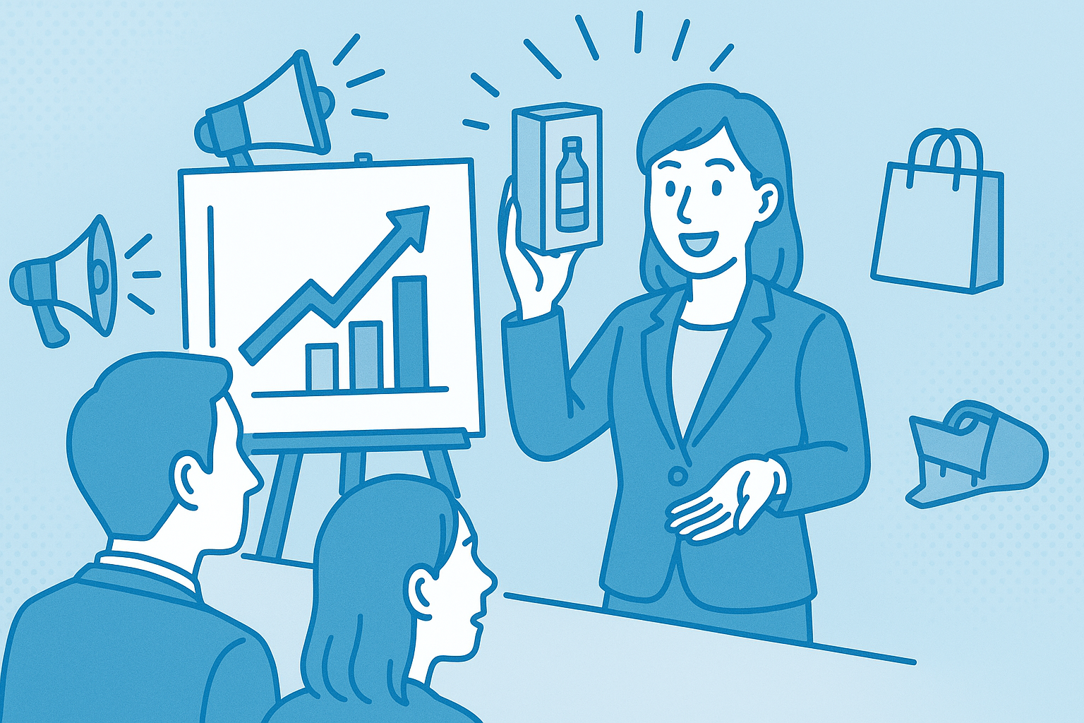 新商品リリース施策のイメージ